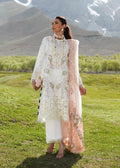 CRIMSON LUXE LAWN Summer in the Meadows - D1 A Stitched - House Of Hania