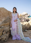 CRIMSON LUXURY LAWN SUMMER POSETTES - D2 B - House Of Hania