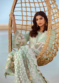 CRIMSON LUXURY LAWN – UNSTITCHED – CRIMSON -SERENDIPITY – 5B – SEAFOAM - House Of Hania