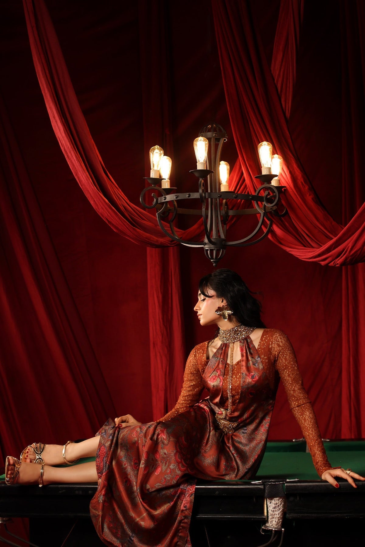 Musferah Saad | The Elite Club | Crimson Sienna