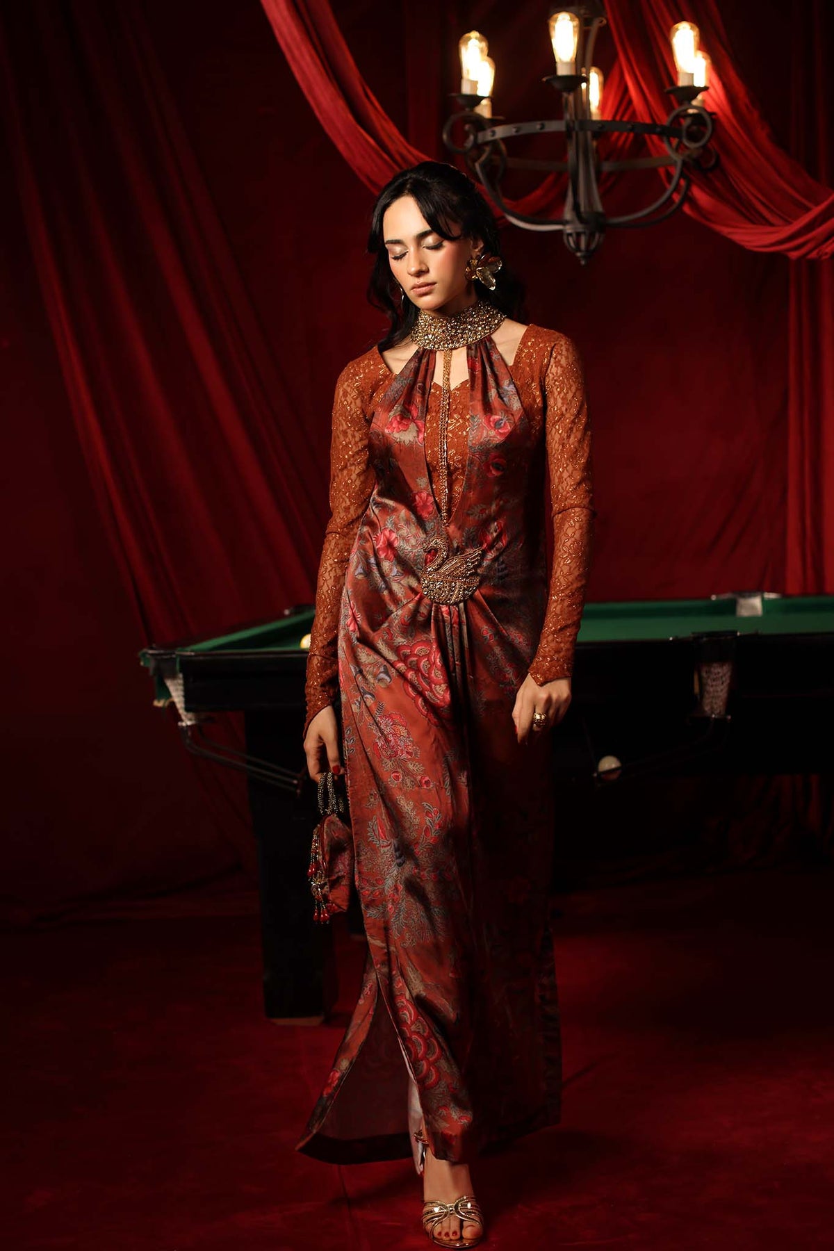 Musferah Saad | The Elite Club | Crimson Sienna