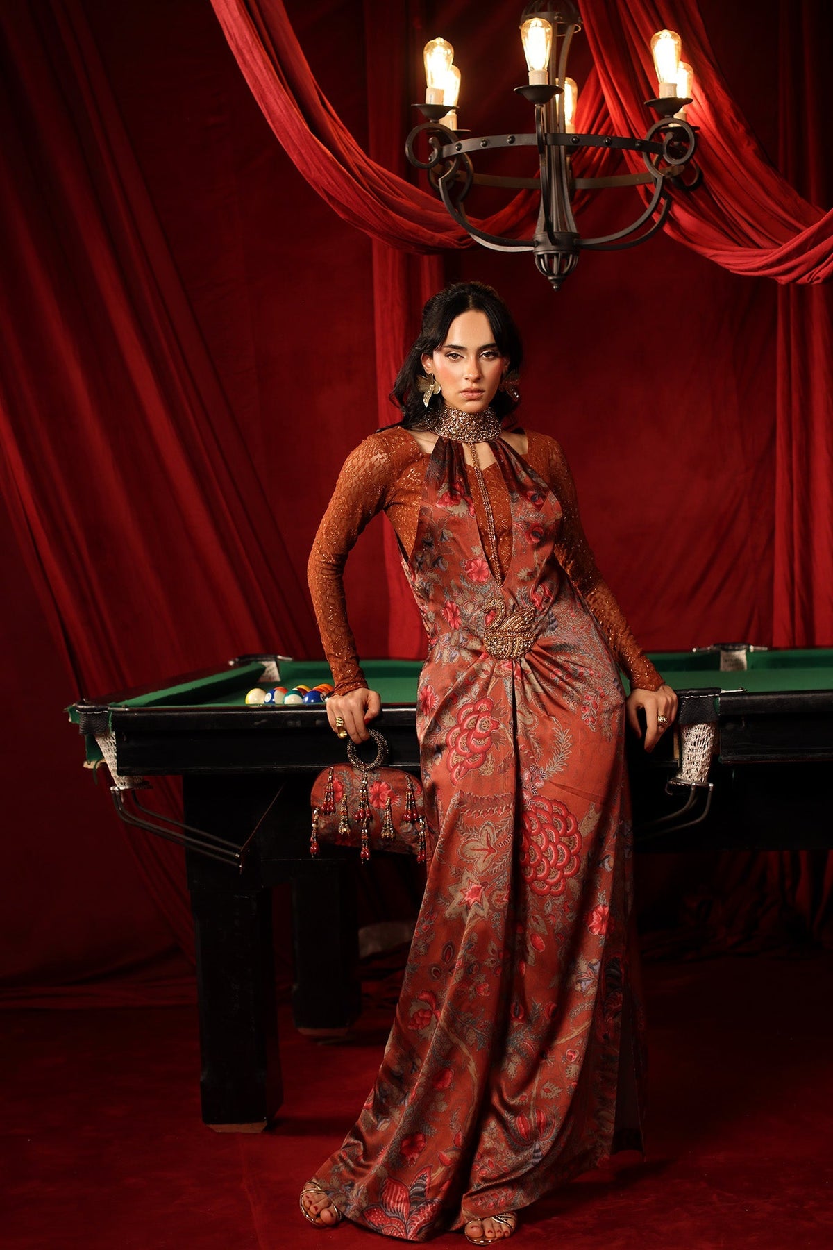 Musferah Saad | The Elite Club | Crimson Sienna