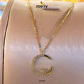 Chandi Moon Pendant (Silver 925) - House Of Hania