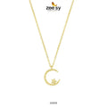 Chandi Moon Pendant (Silver 925) - House Of Hania