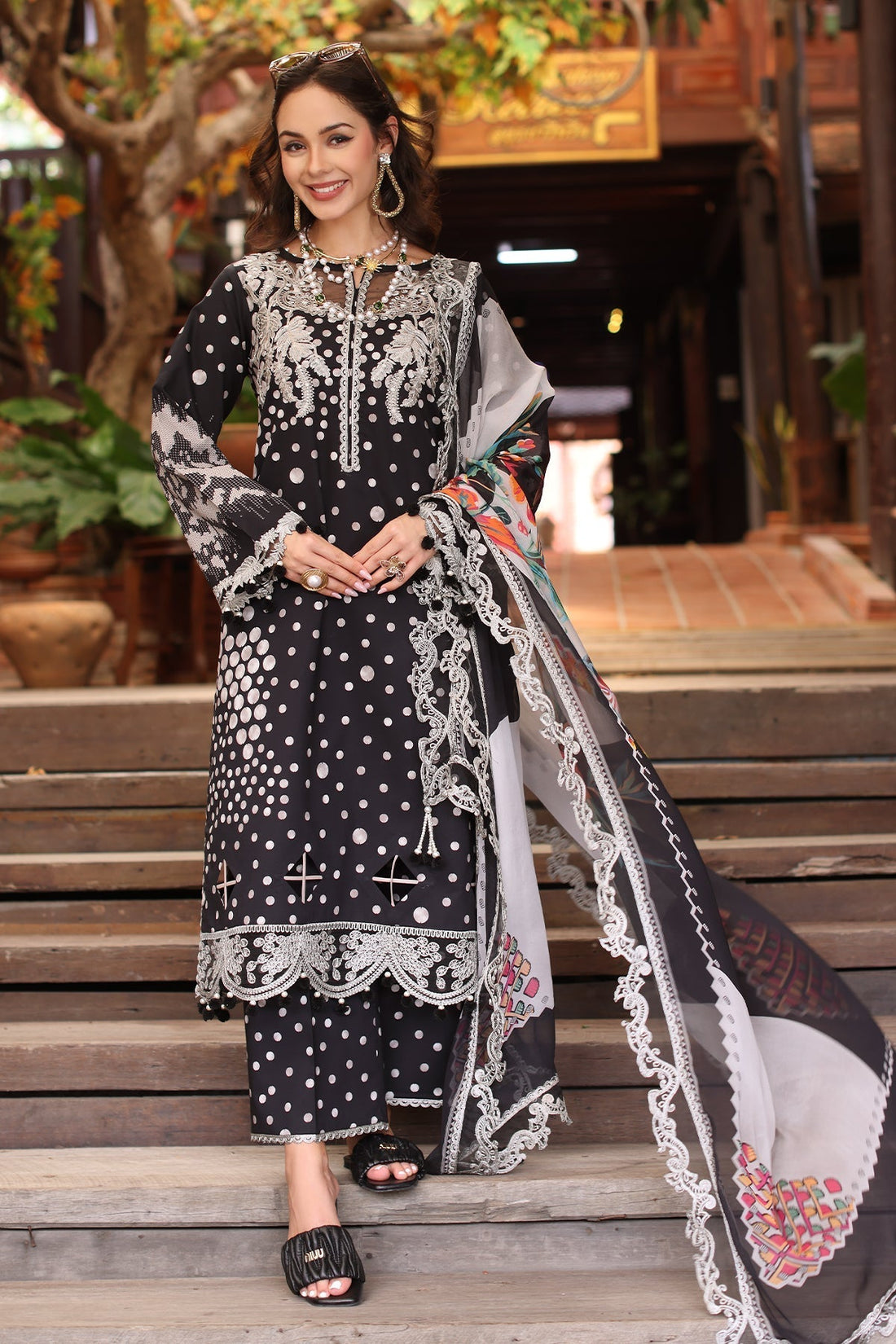 Charizma | Aniq Lawn | AN5-09 - House Of Hania