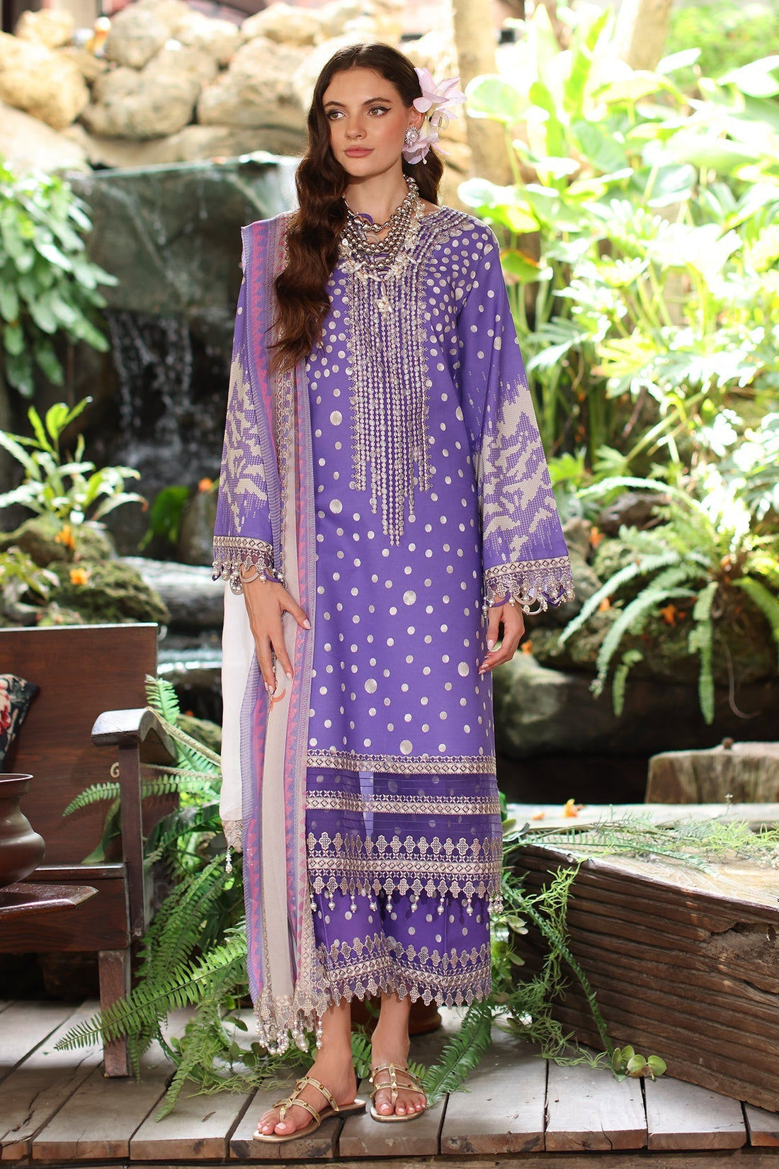 Charizma | Aniq Lawn | AN5-11 - House Of Hania