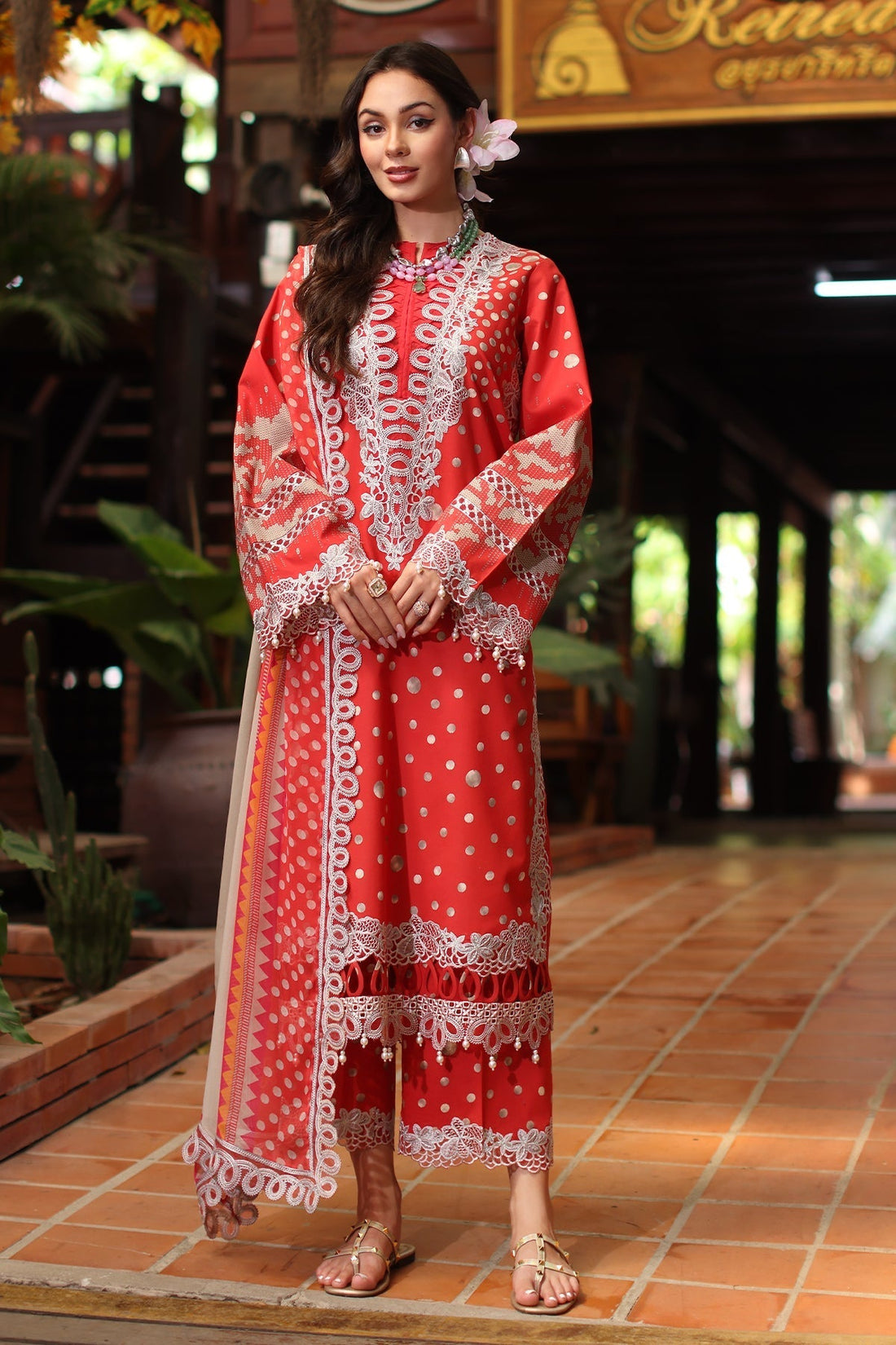Charizma | Aniq Lawn | AN5-12 - House Of Hania