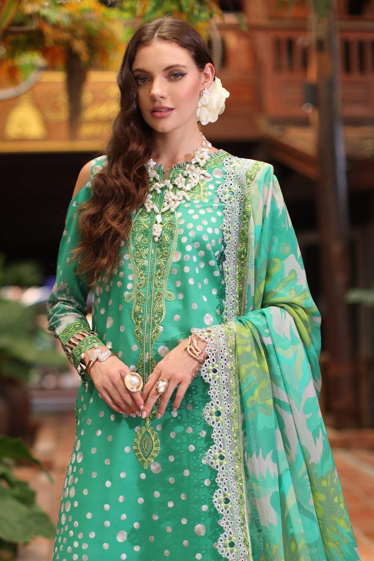 Charizma | Aniq Lawn |  AN5-13 - House Of Hania