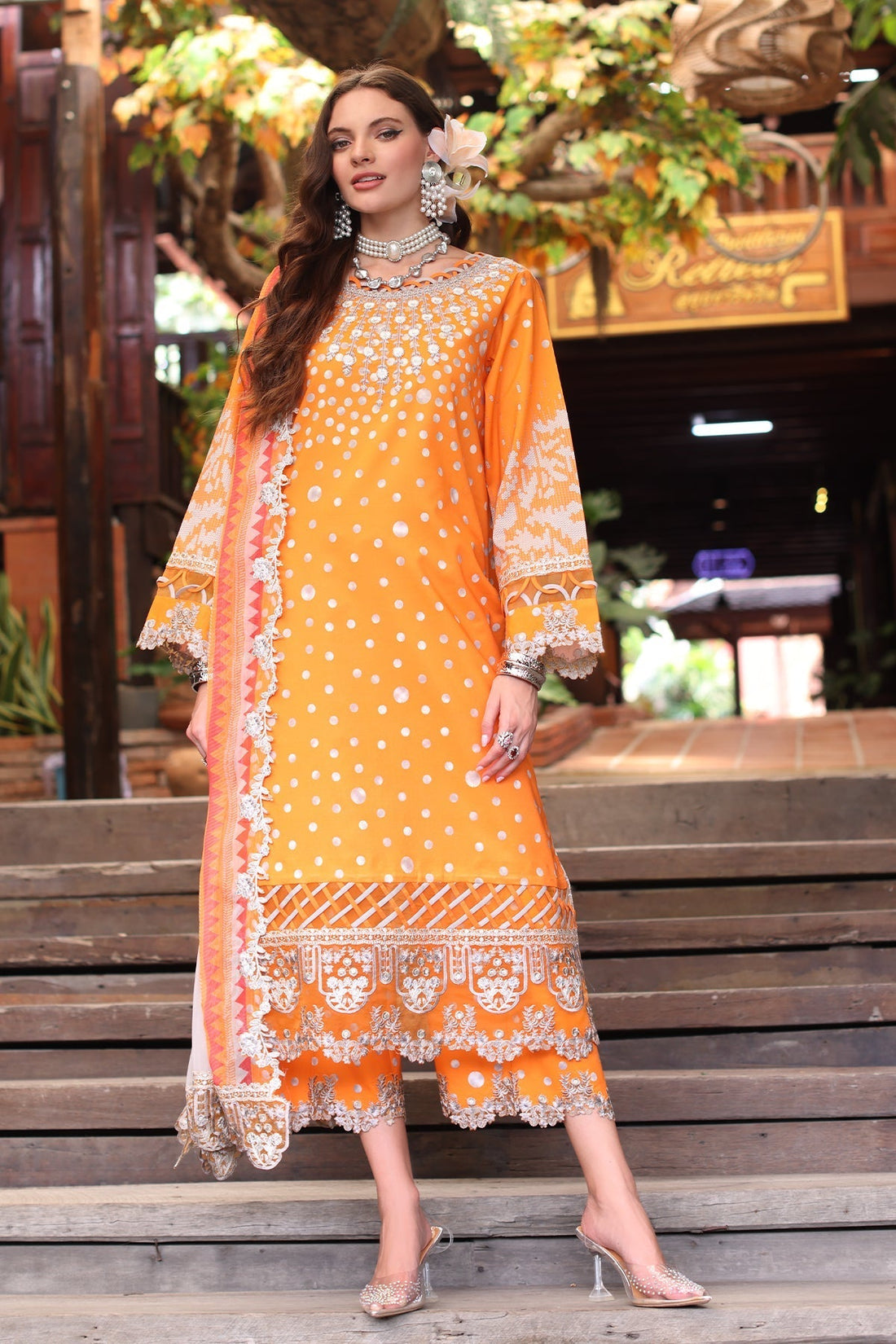 Charizma | Aniq Lawn | AN5-14 - House Of Hania