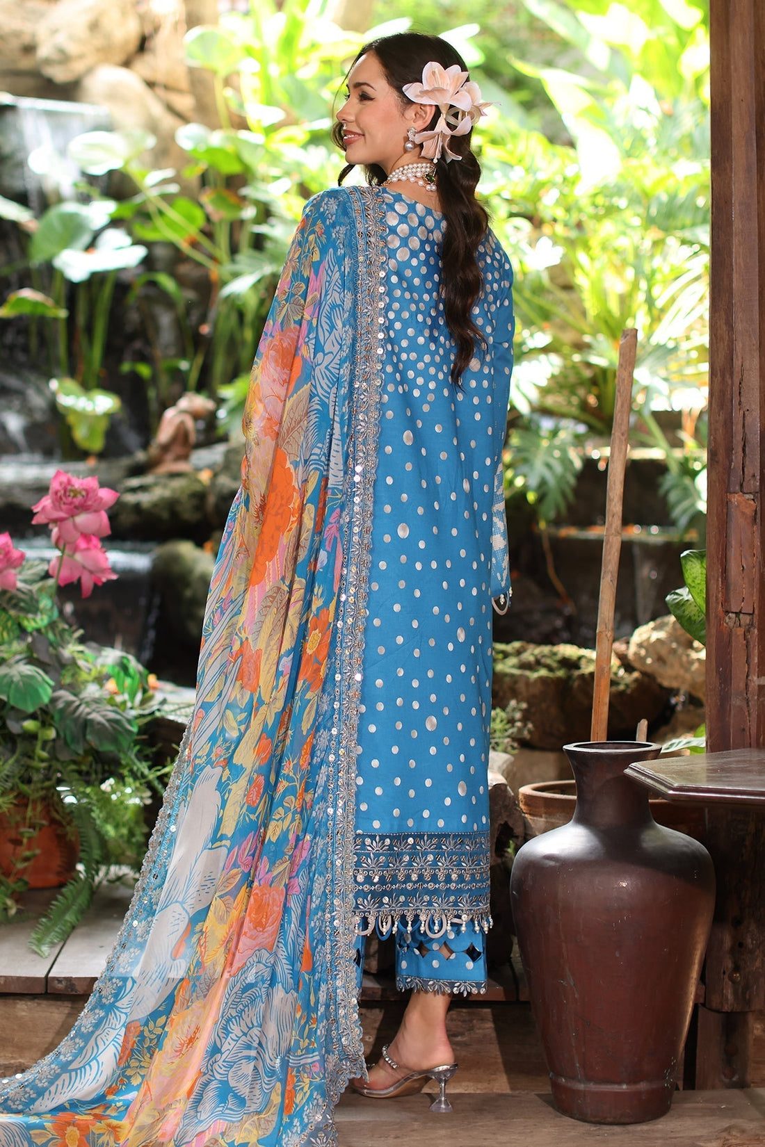 Charizma | Aniq Lawn |  AN5-15 - House Of Hania