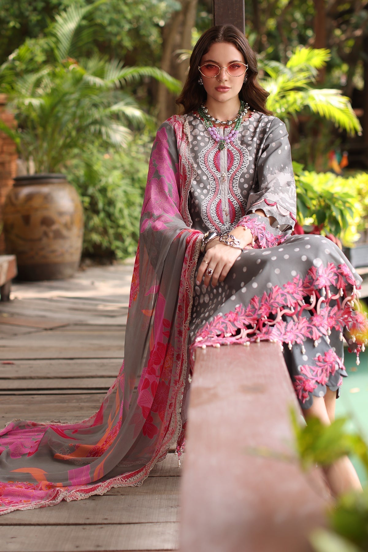 Charizma | Aniq Lawn | AN5-16 - House Of Hania