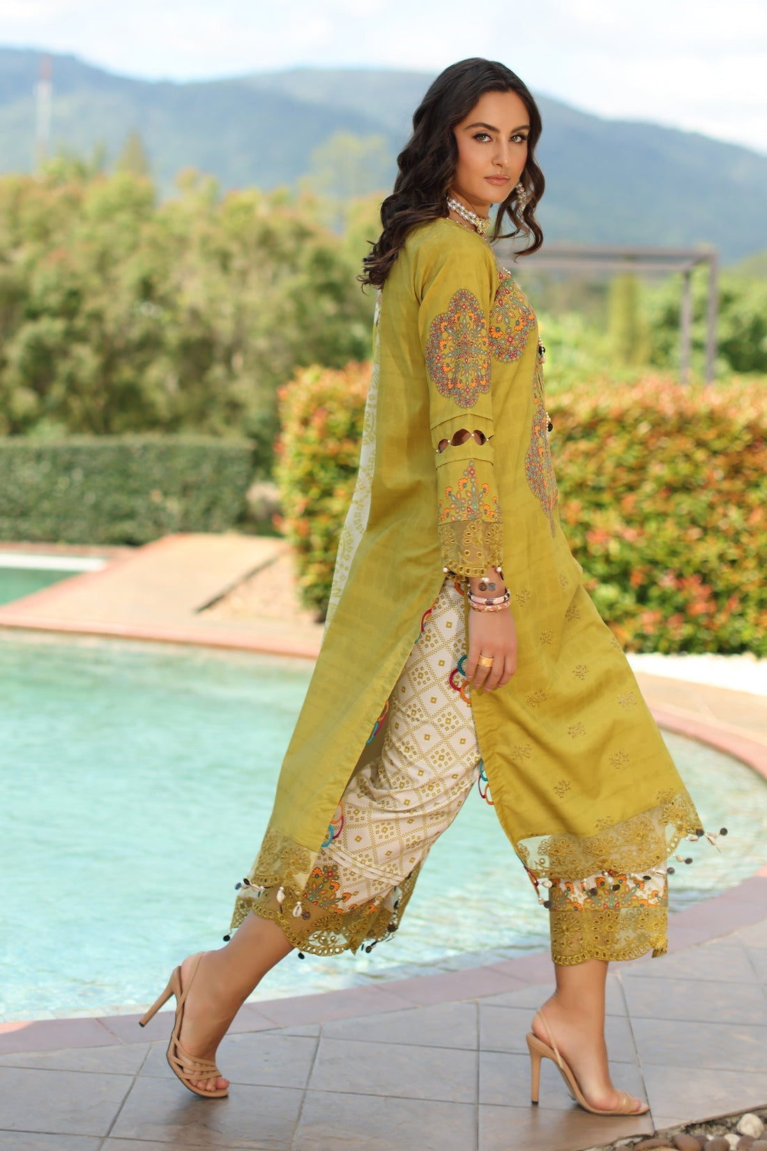 Charizma | Aniq Lawn | AN6-01 - House Of Hania