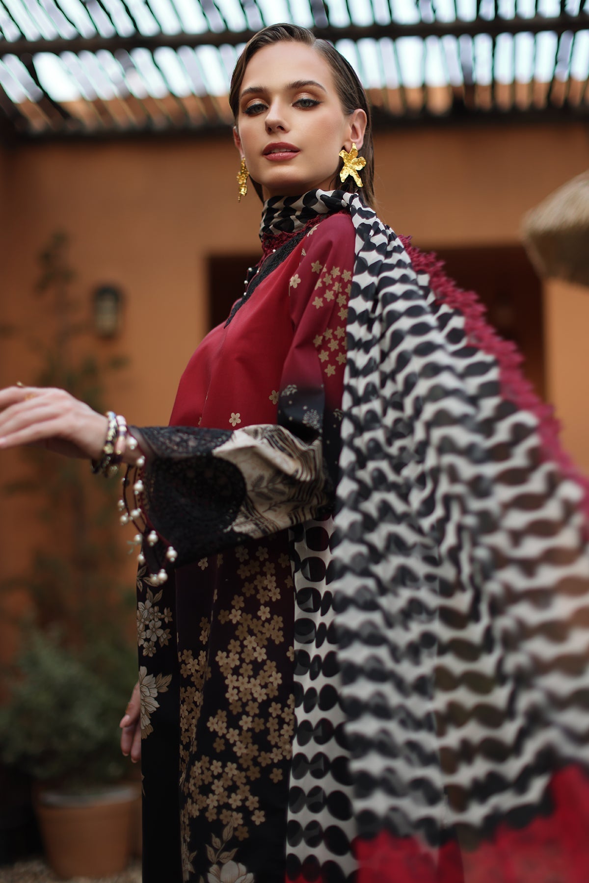 Charizma | Aniq Lawn | AN6-02 - House Of Hania