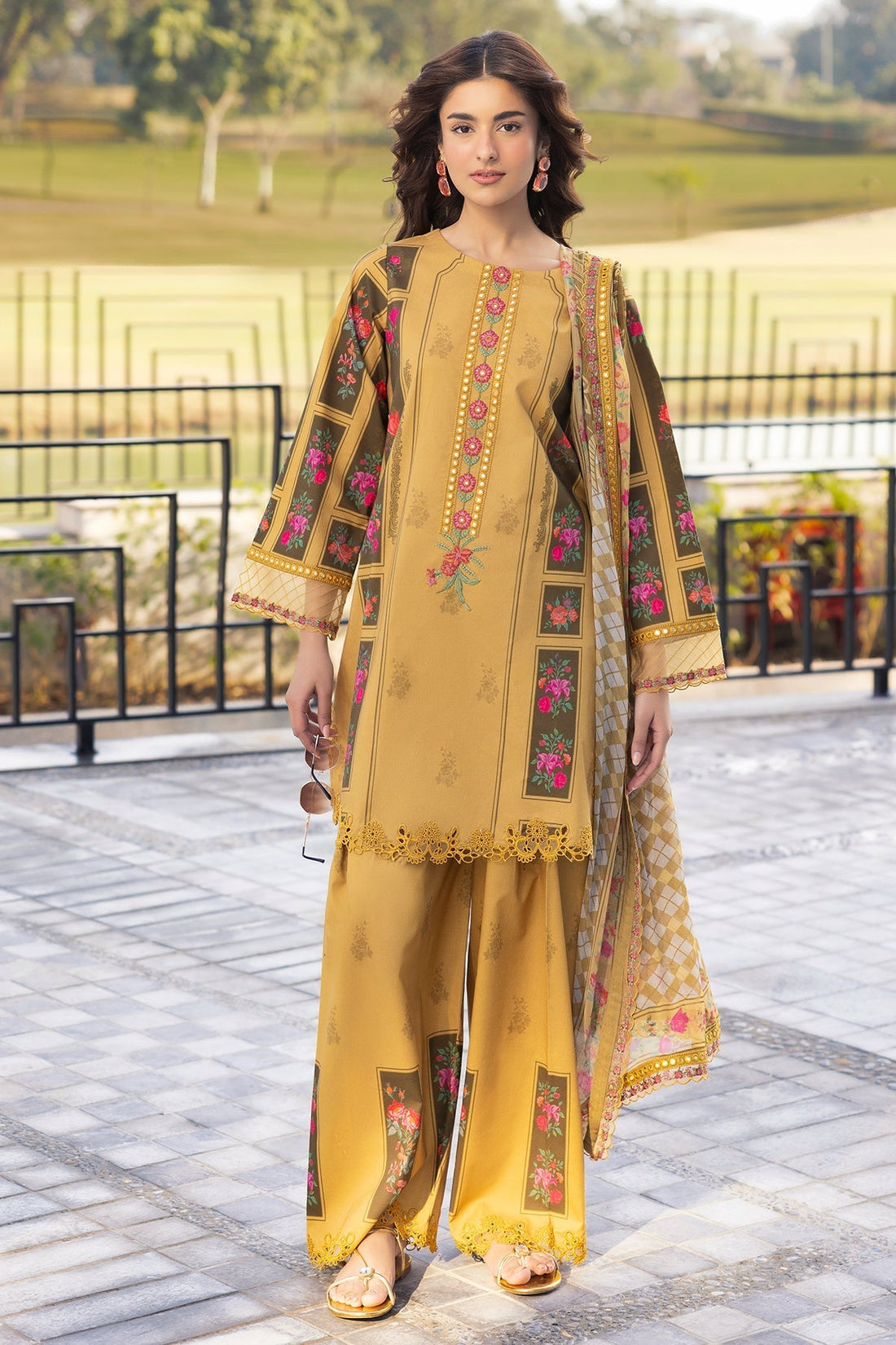 Charizma | Aniq Lawn | AN6-03 - House Of Hania