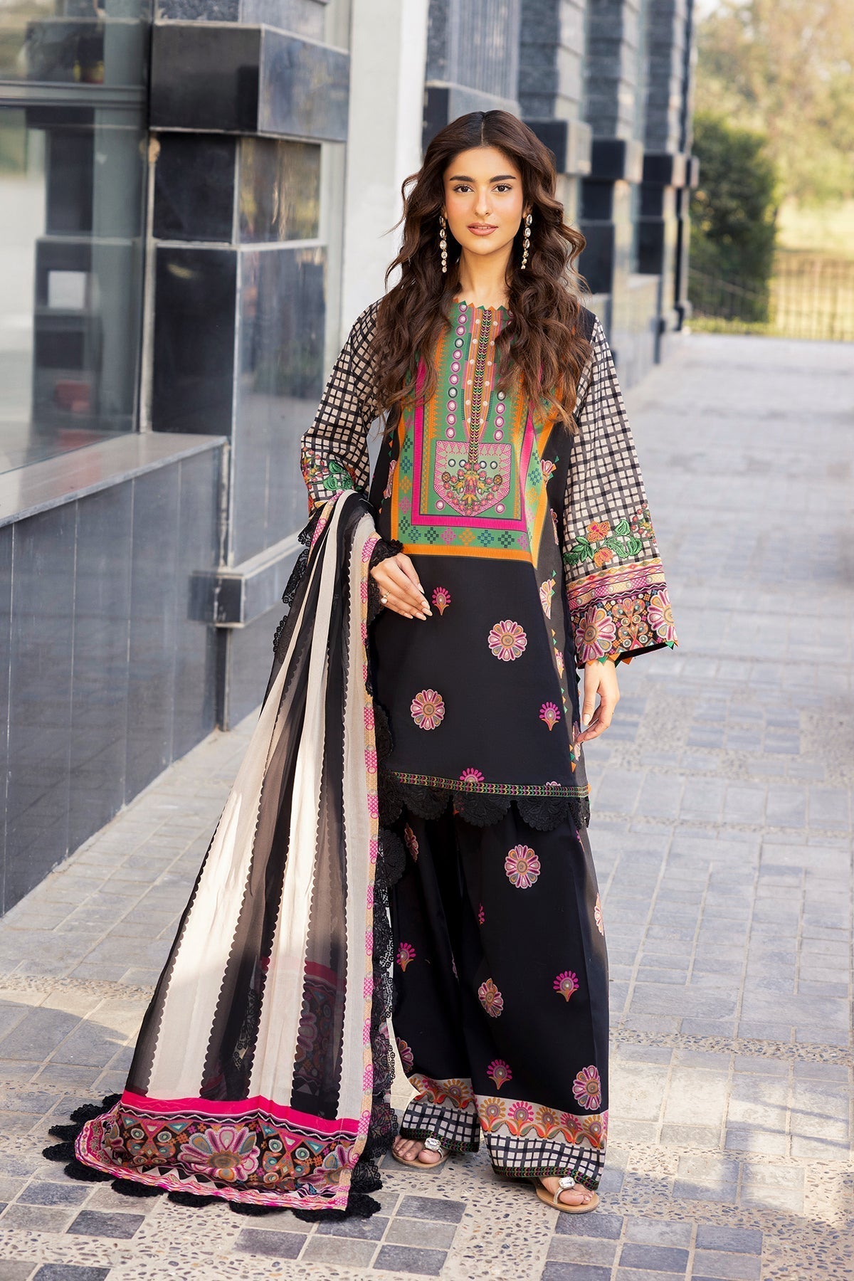 Charizma | Aniq Lawn | AN6-04 - House Of Hania