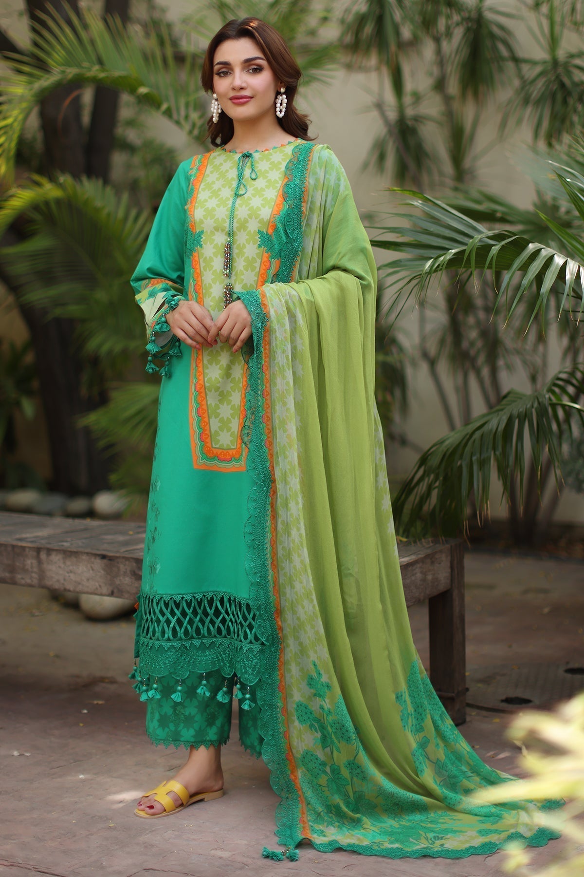 Charizma | Aniq Lawn |AN6-05 - House Of Hania