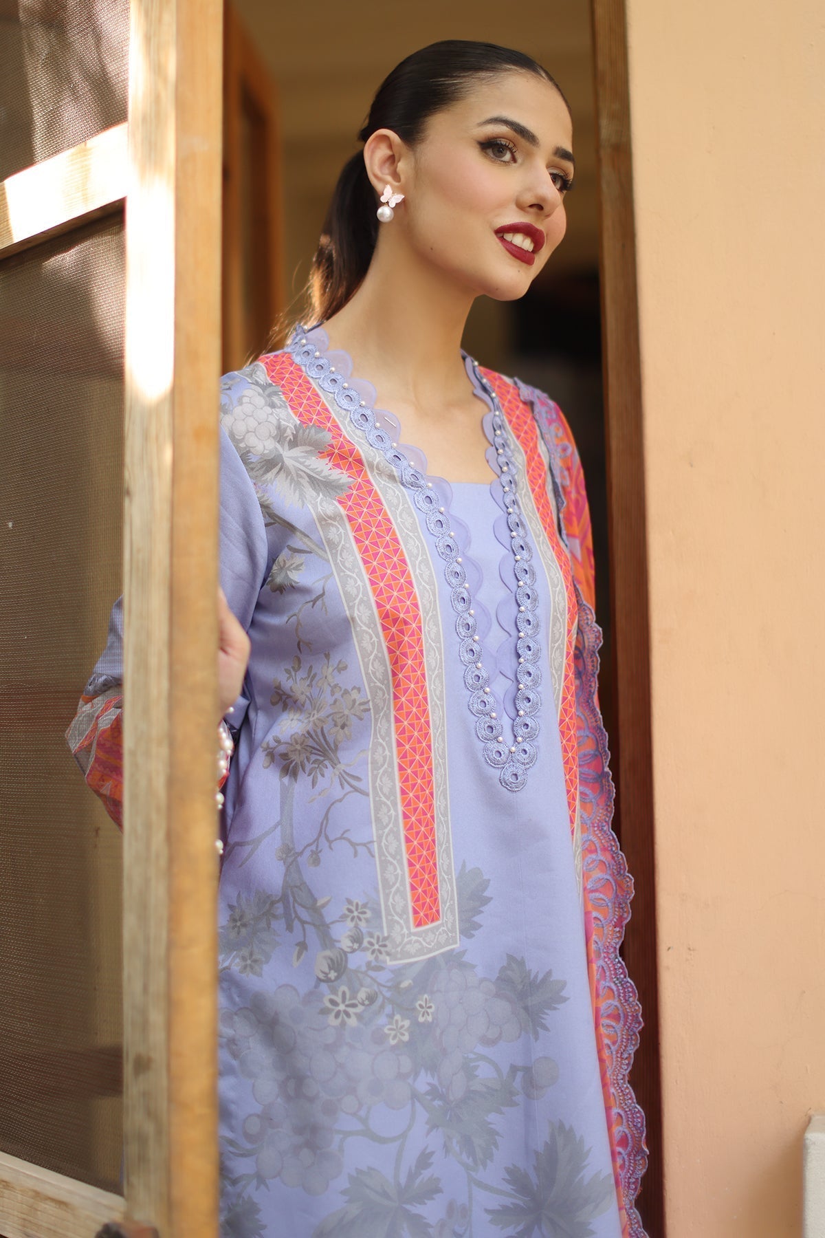 Charizma | Aniq Lawn | AN6-07 - House Of Hania