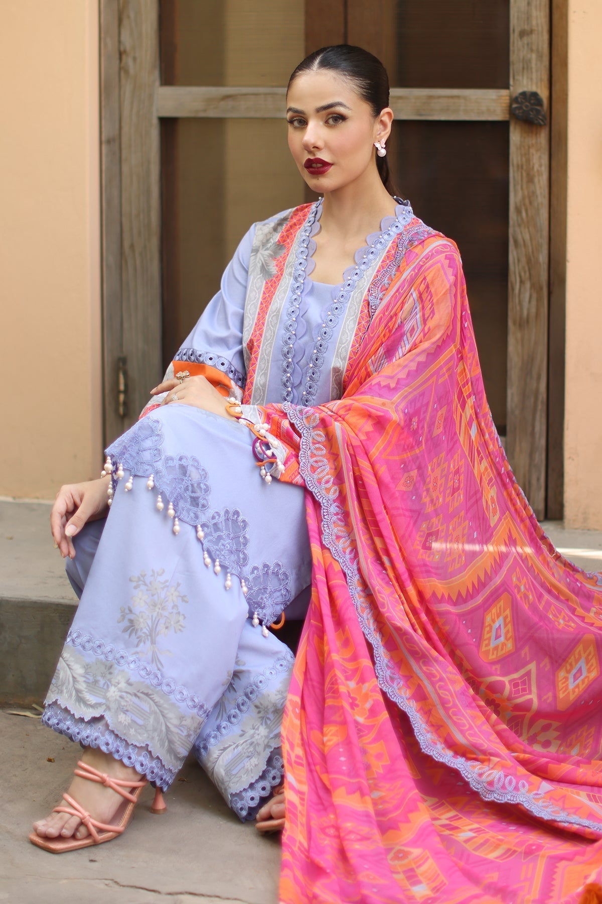 Charizma | Aniq Lawn | AN6-07 - House Of Hania
