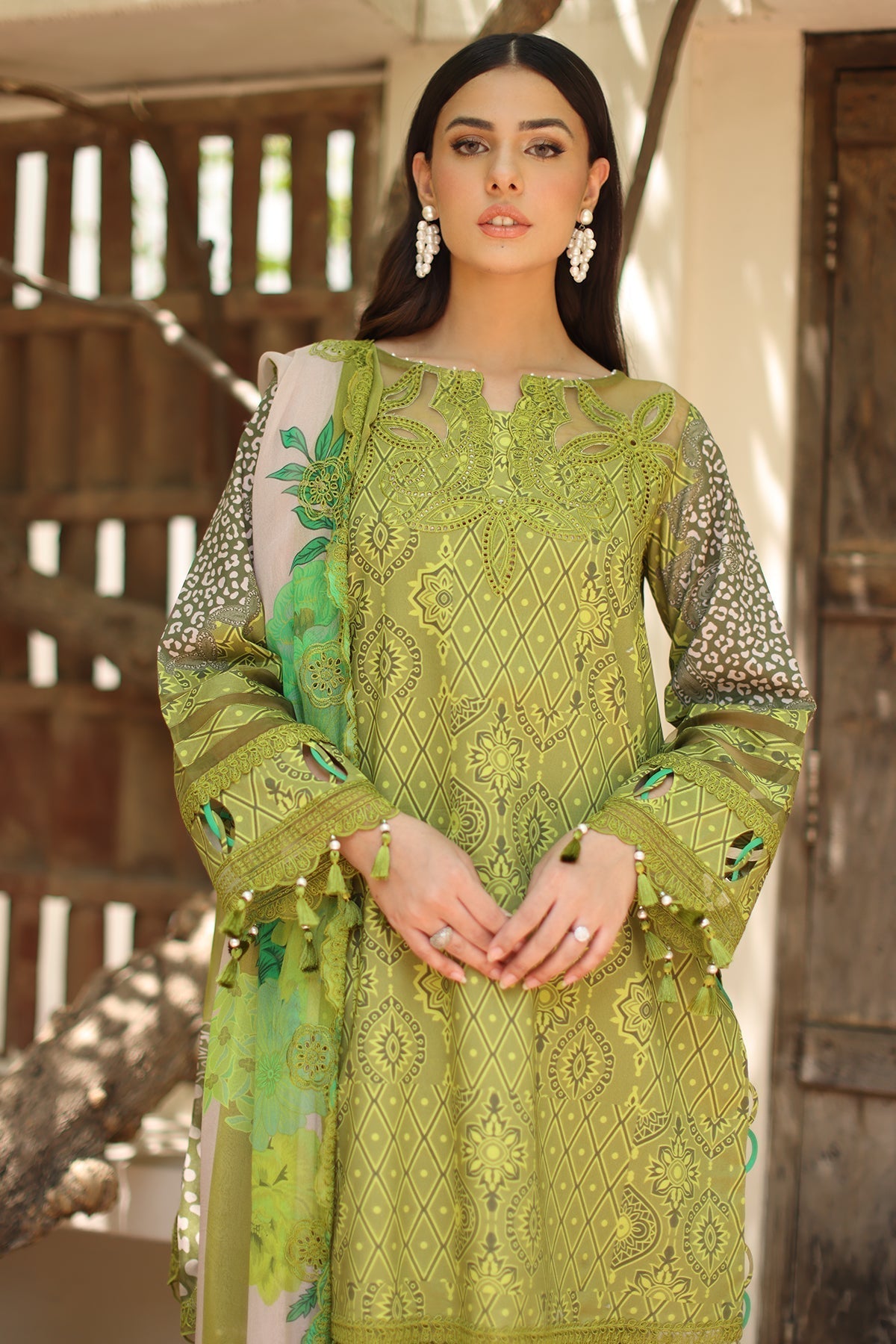 Charizma | Aniq Lawn | AN6-08 - House Of Hania