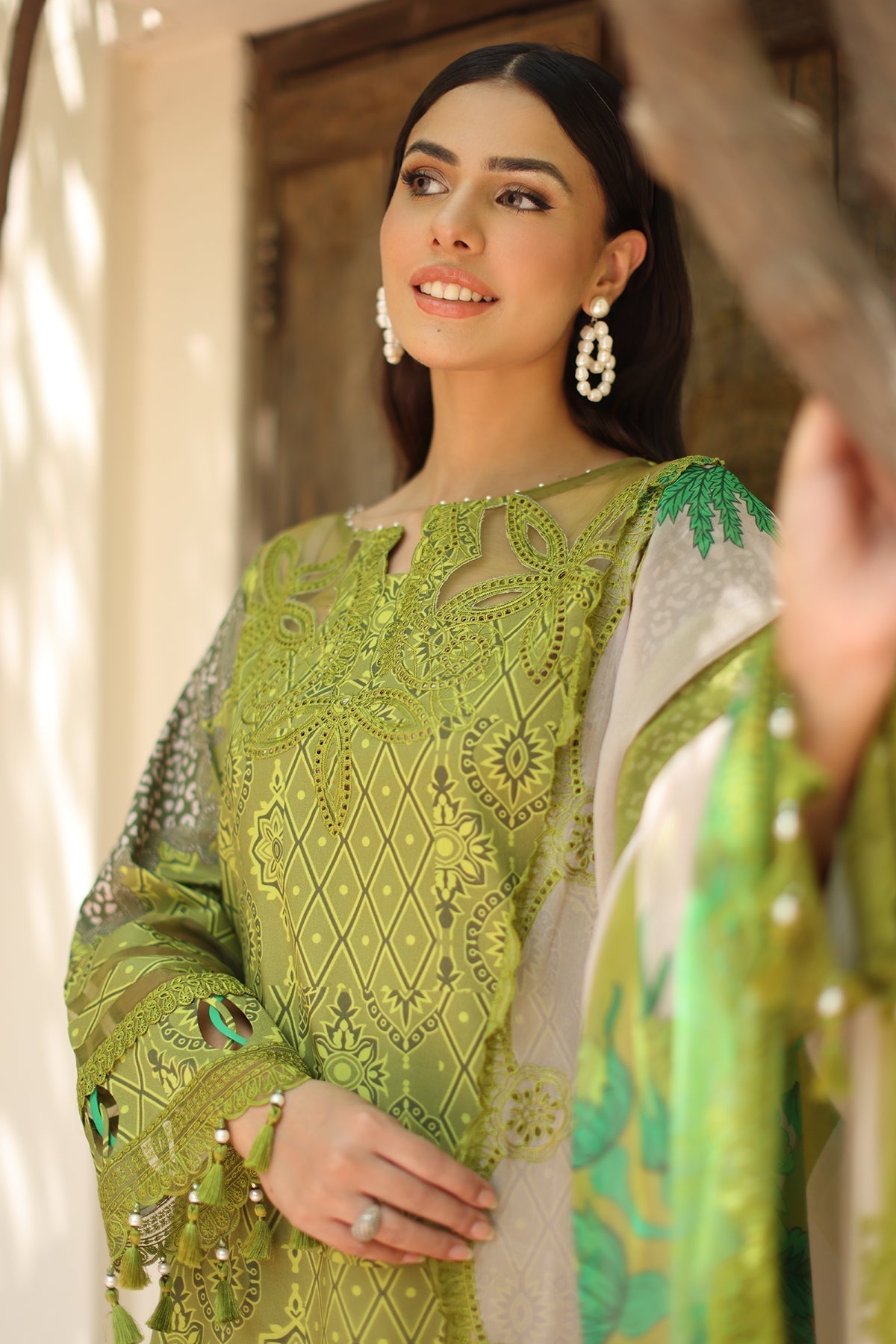 Charizma | Aniq Lawn | AN6-08 - House Of Hania