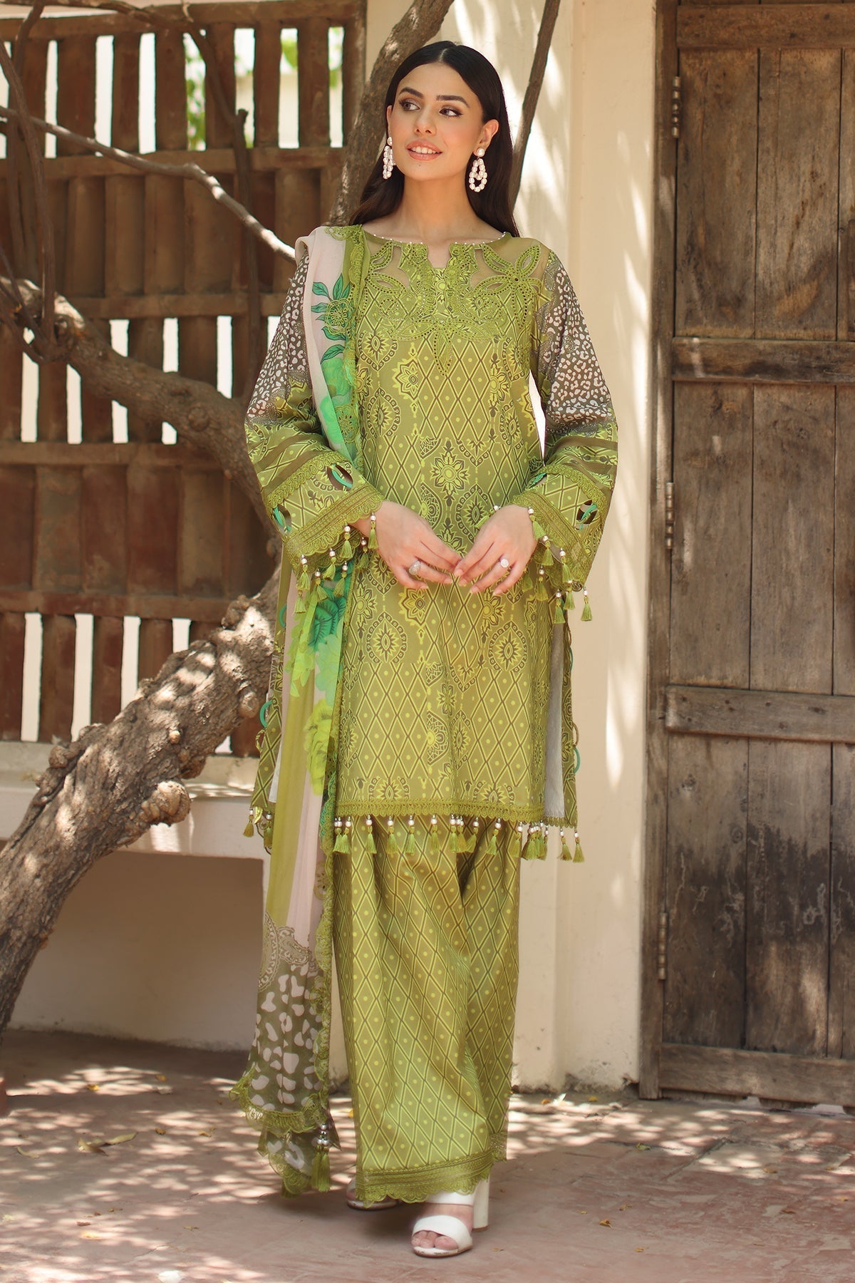 Charizma | Aniq Lawn | AN6-08 - House Of Hania
