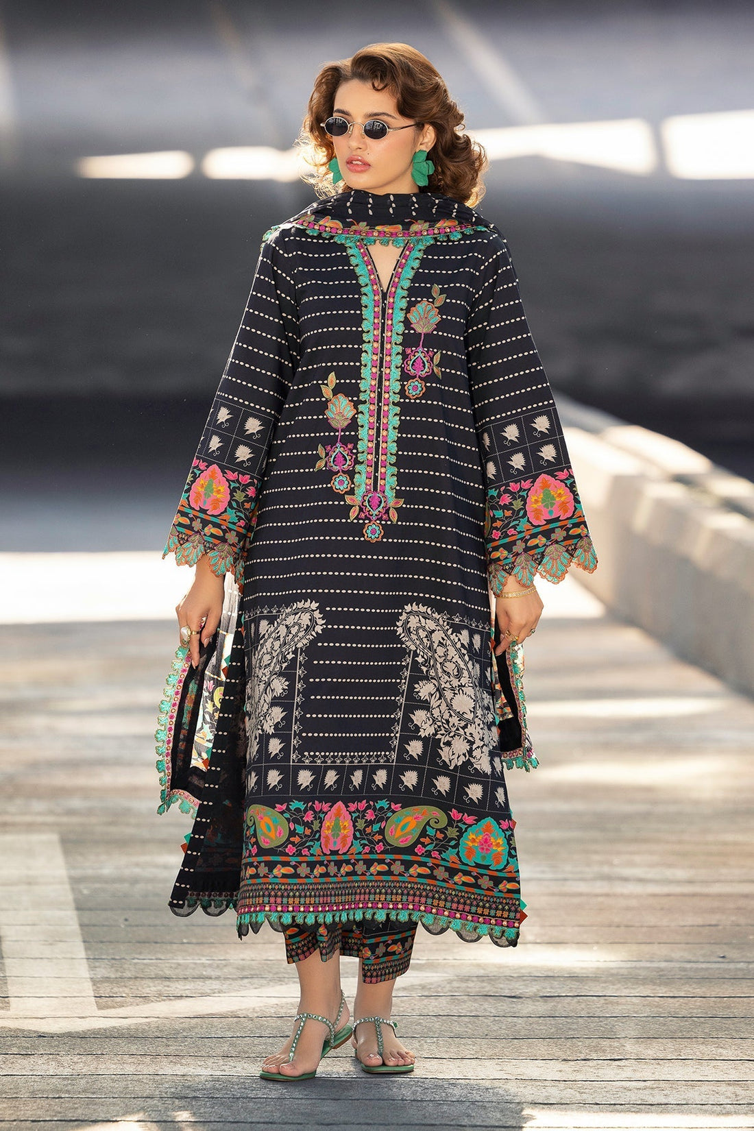 Charizma | Aniq Lawn |  AN6-09 - House Of Hania