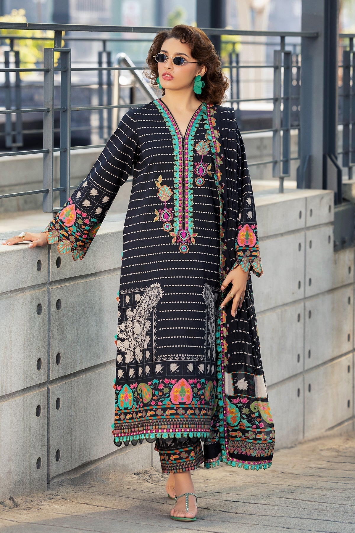 Charizma | Aniq Lawn |  AN6-09 - House Of Hania