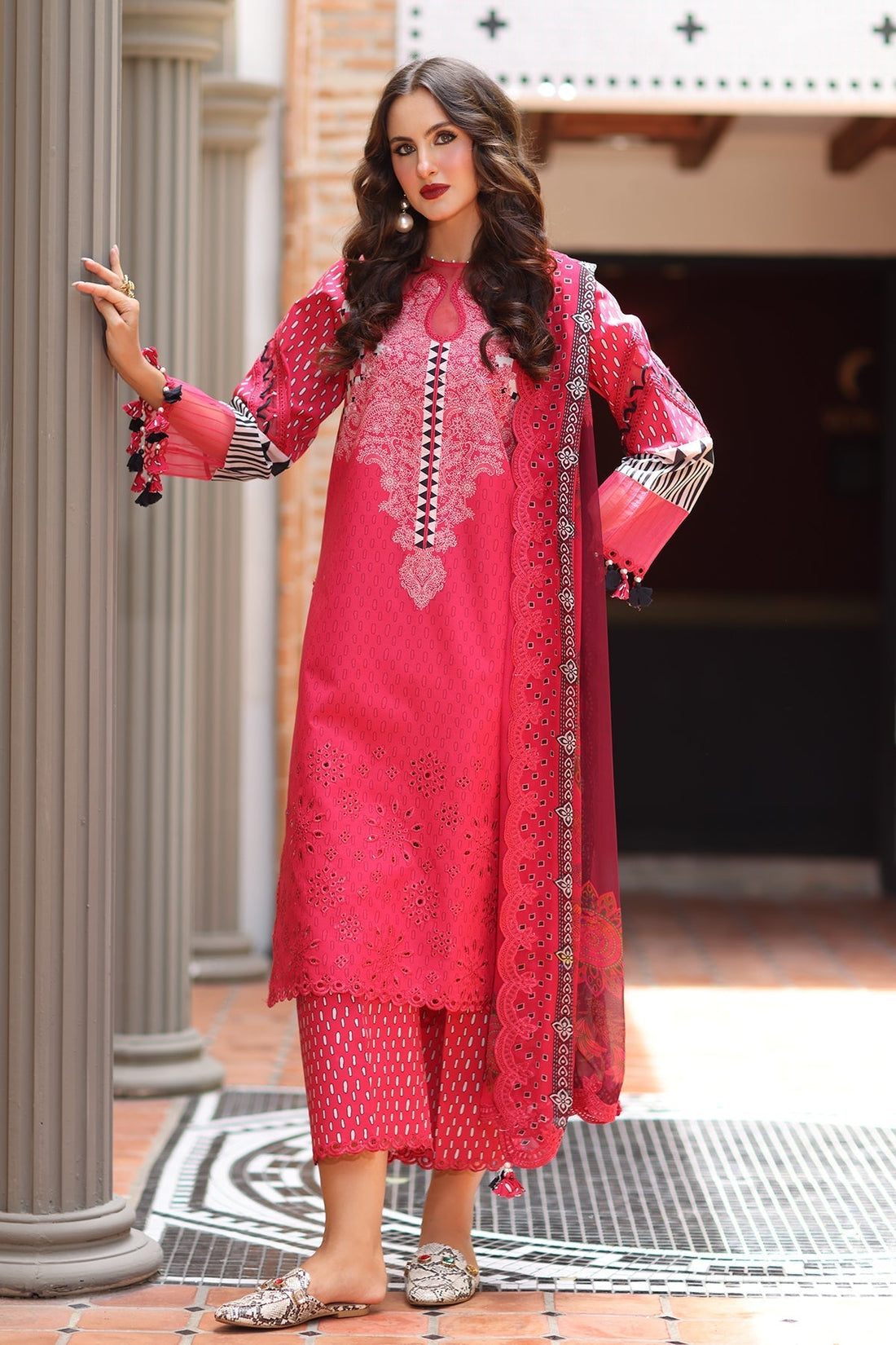 Charizma | Aniq Lawn | AN6-10 - House Of Hania