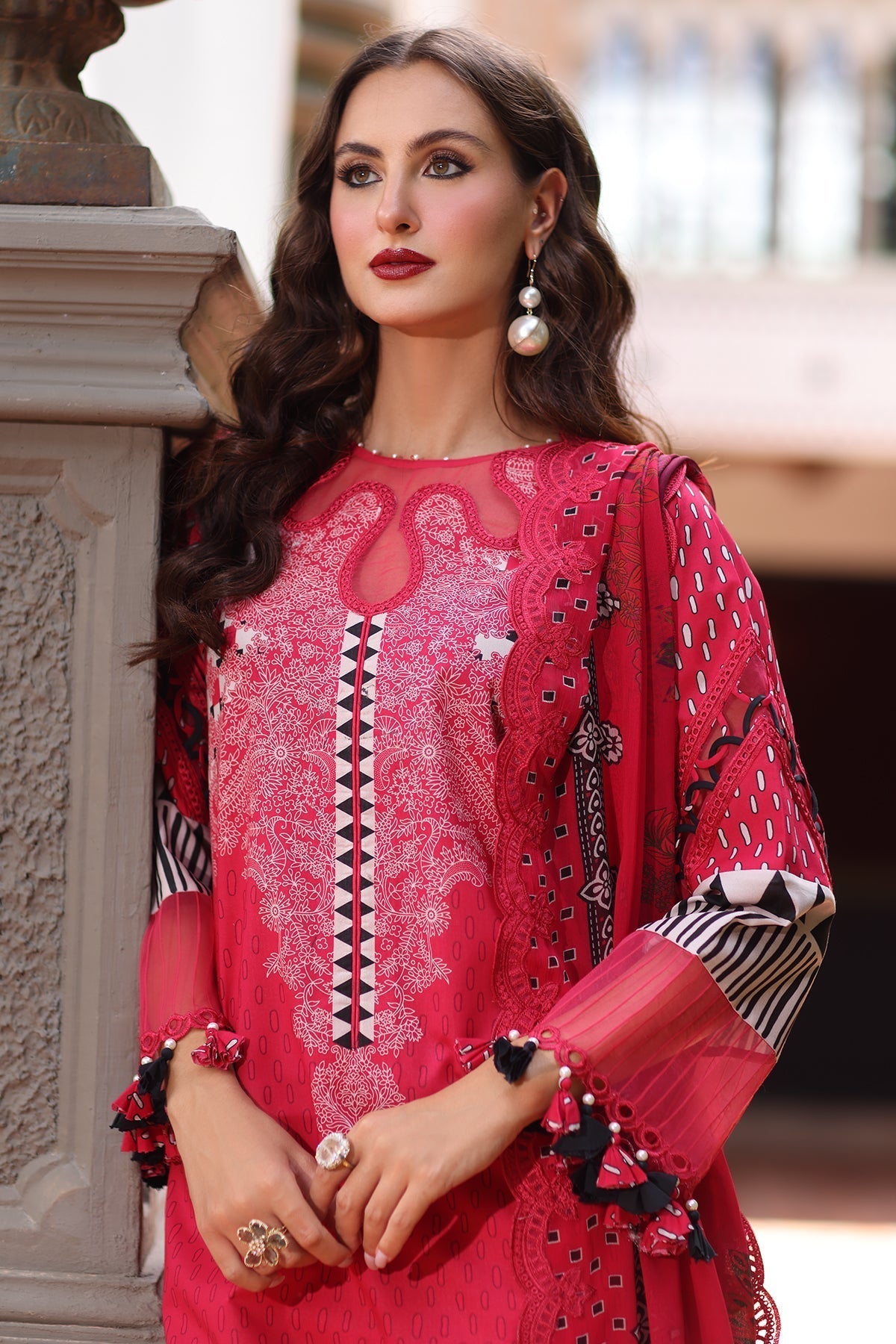 Charizma | Aniq Lawn | AN6-10 - House Of Hania