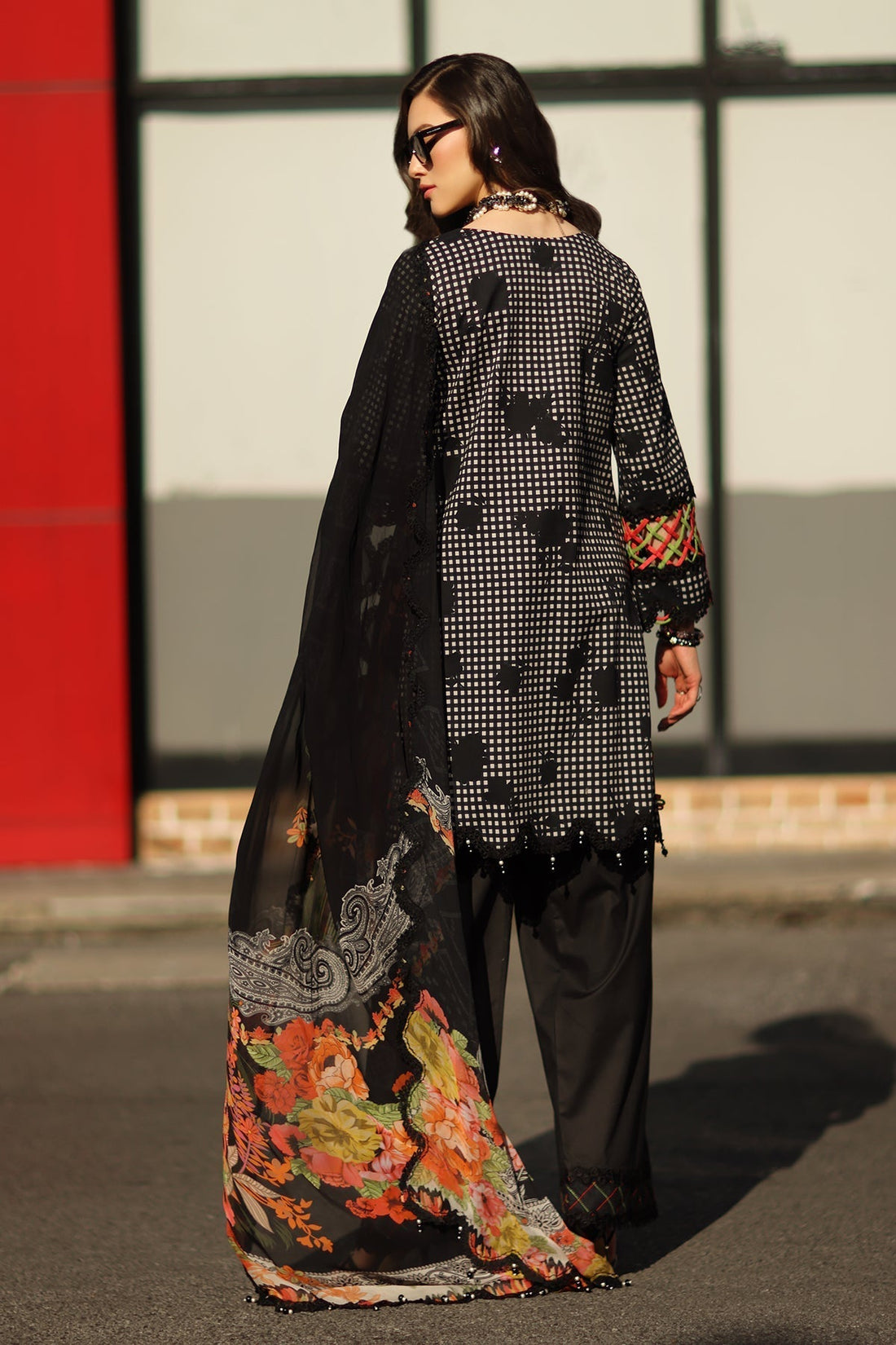 Charizma | Combination Lawn | CC6-002 - House Of Hania