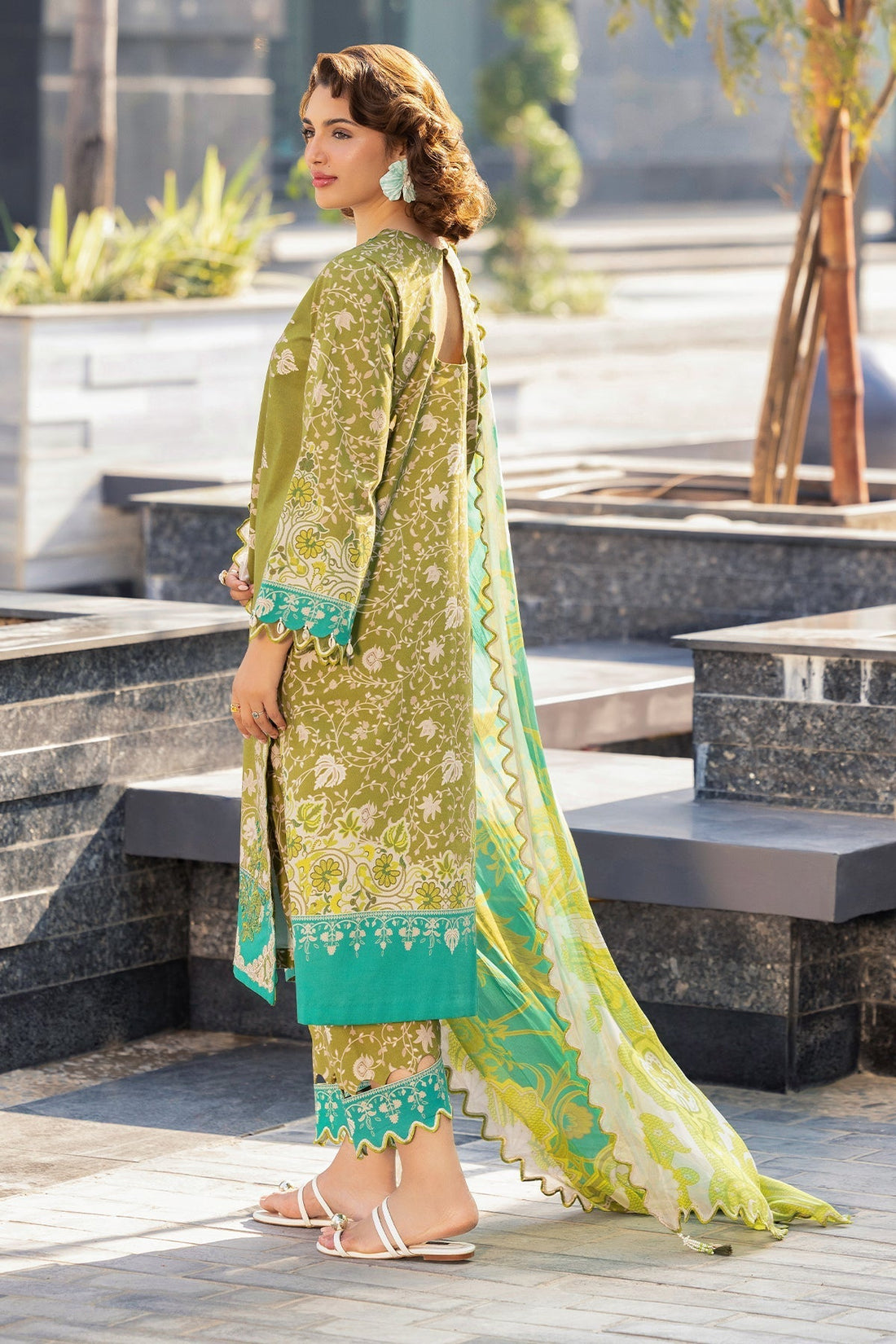 Charizma | Combination Lawn | CC6-007 - House Of Hania