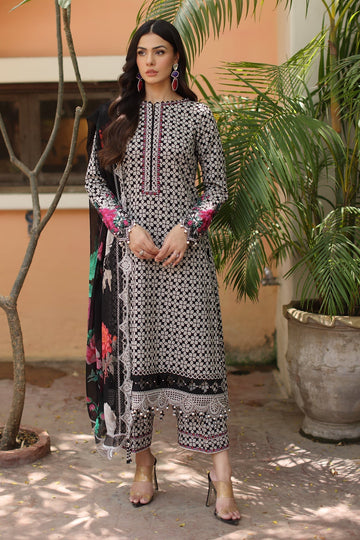 Charizma | Combination Lawn | CC6-008 - House Of Hania