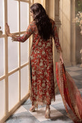 Charizma | DASTAN E JASHAN | 3-Pc Premium Luxury Handwork Chiffon with Premium Embroidered Dupatta DJR6-04 - House Of Hania