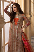 Charizma | DASTAN E JASHAN | 3-Pc Premium Luxury Handwork Chiffon with Premium Embroidered Dupatta DJR6-04 - House Of Hania