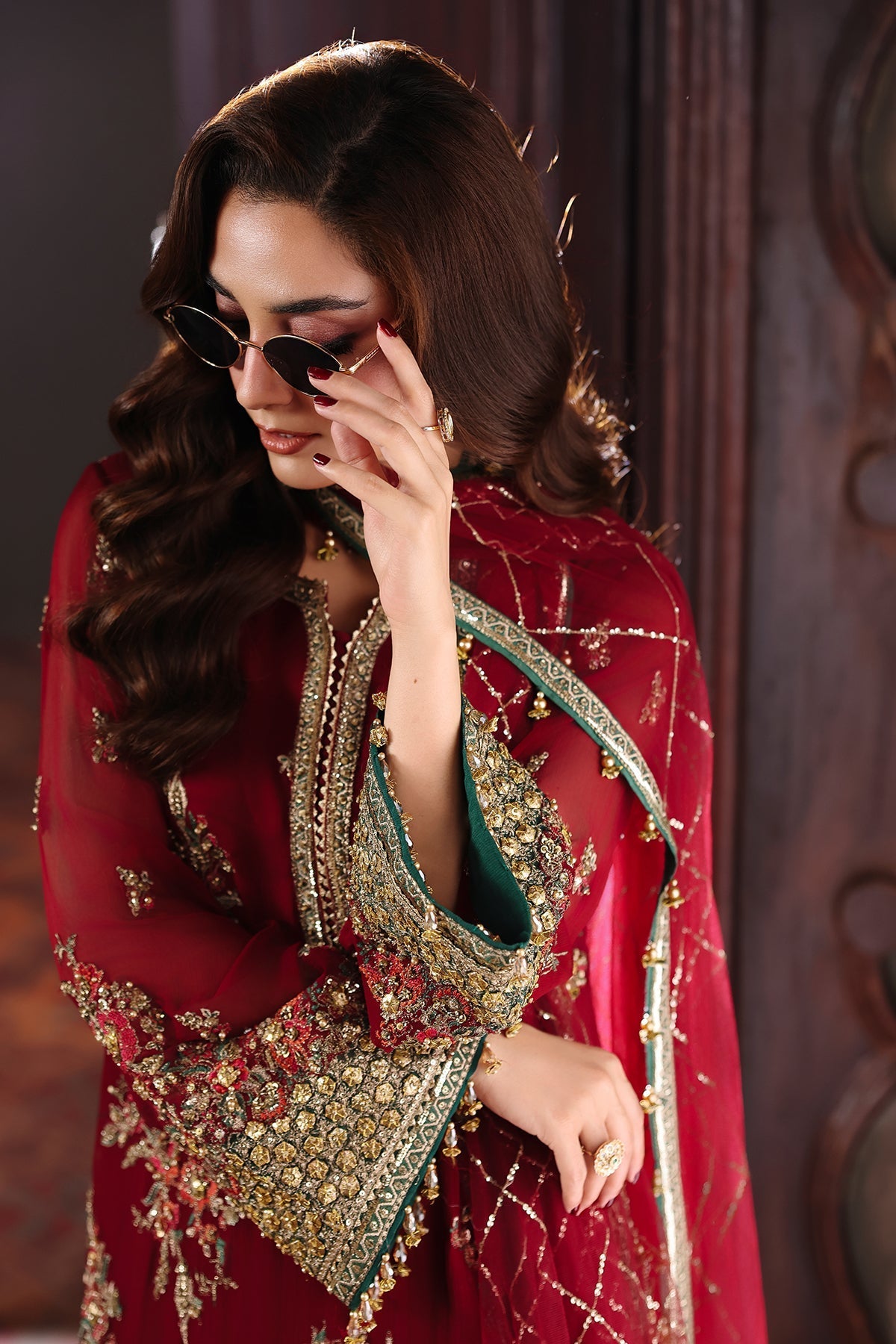 Charizma | DASTAN E JASHAN | 4-PC Charizma Luxury Collection DJW5-09 - House Of Hania