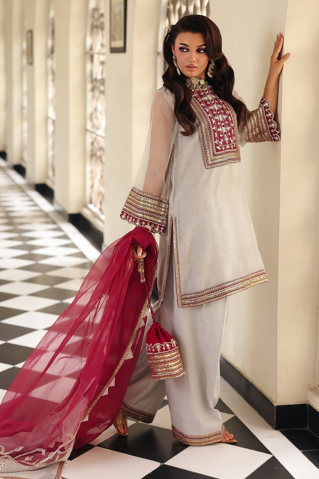 Charizma | Festive Pret  | CMA-5-233 - House Of Hania