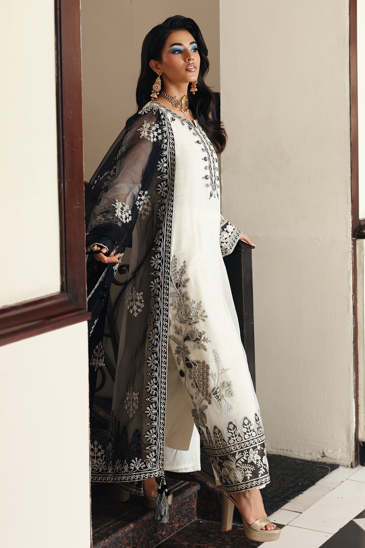 Charizma | Festive Pret  | CMA-5-236 - House Of Hania