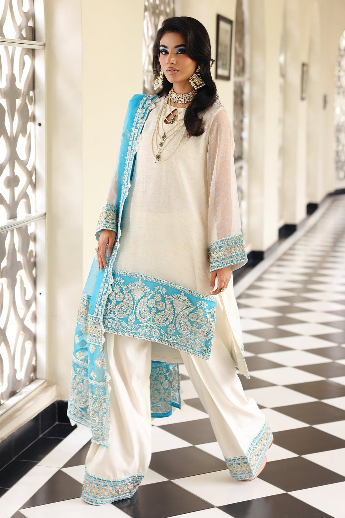 Charizma | Festive Pret  | CMA-5-239 - House Of Hania