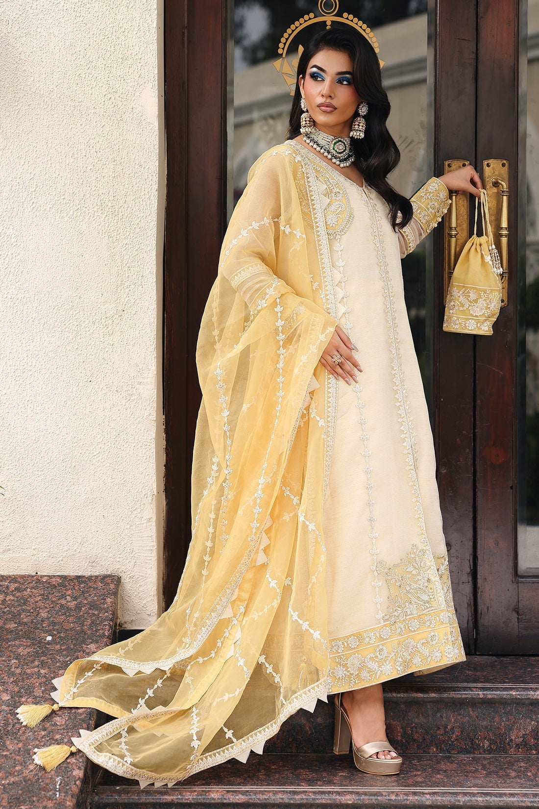 Charizma | Festive Pret  | CMA-5-240 - House Of Hania