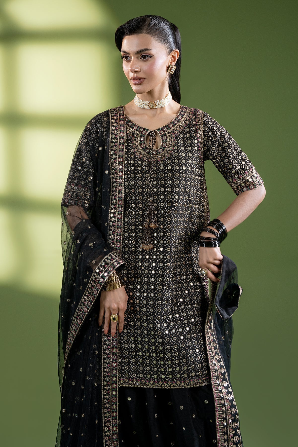 Charizma | Festive Pret  | CMA-6-237 - House Of Hania