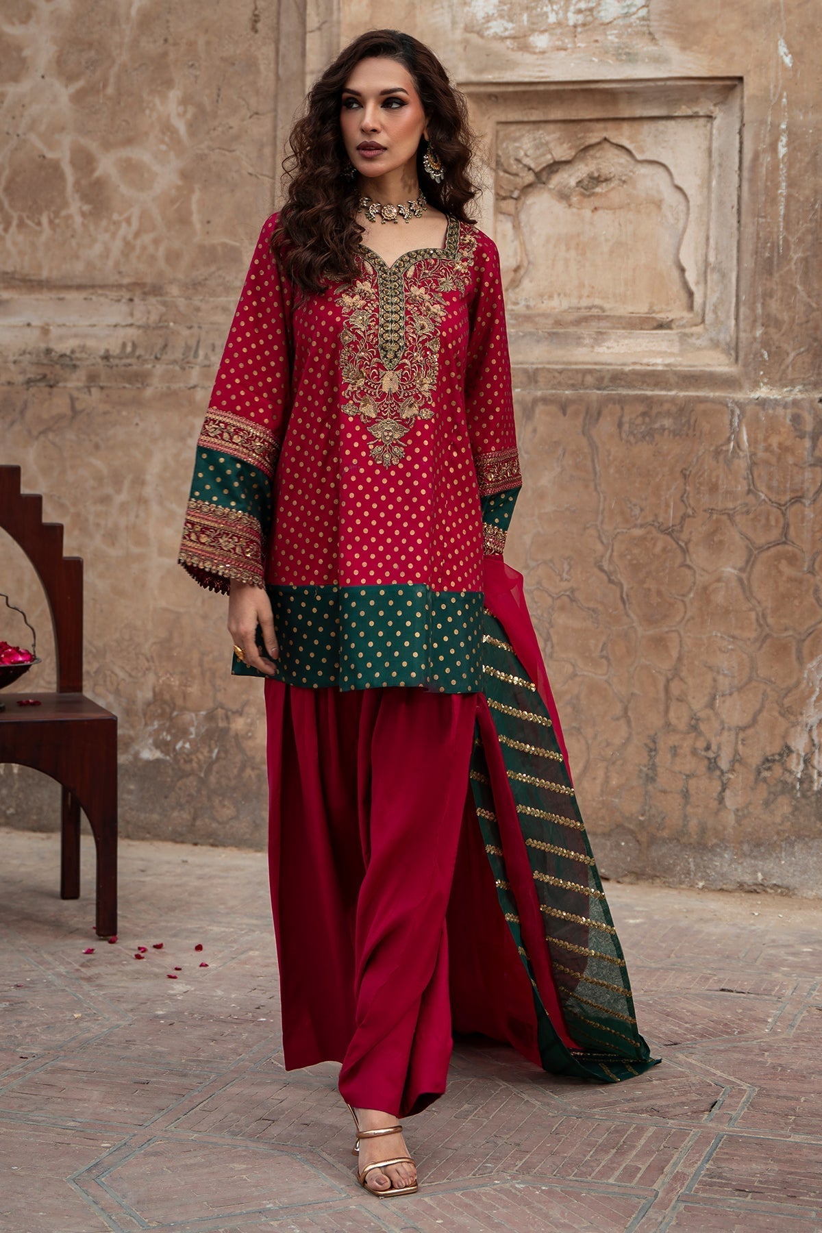 Charizma | Festive Pret  | CMA-6-343 - House Of Hania