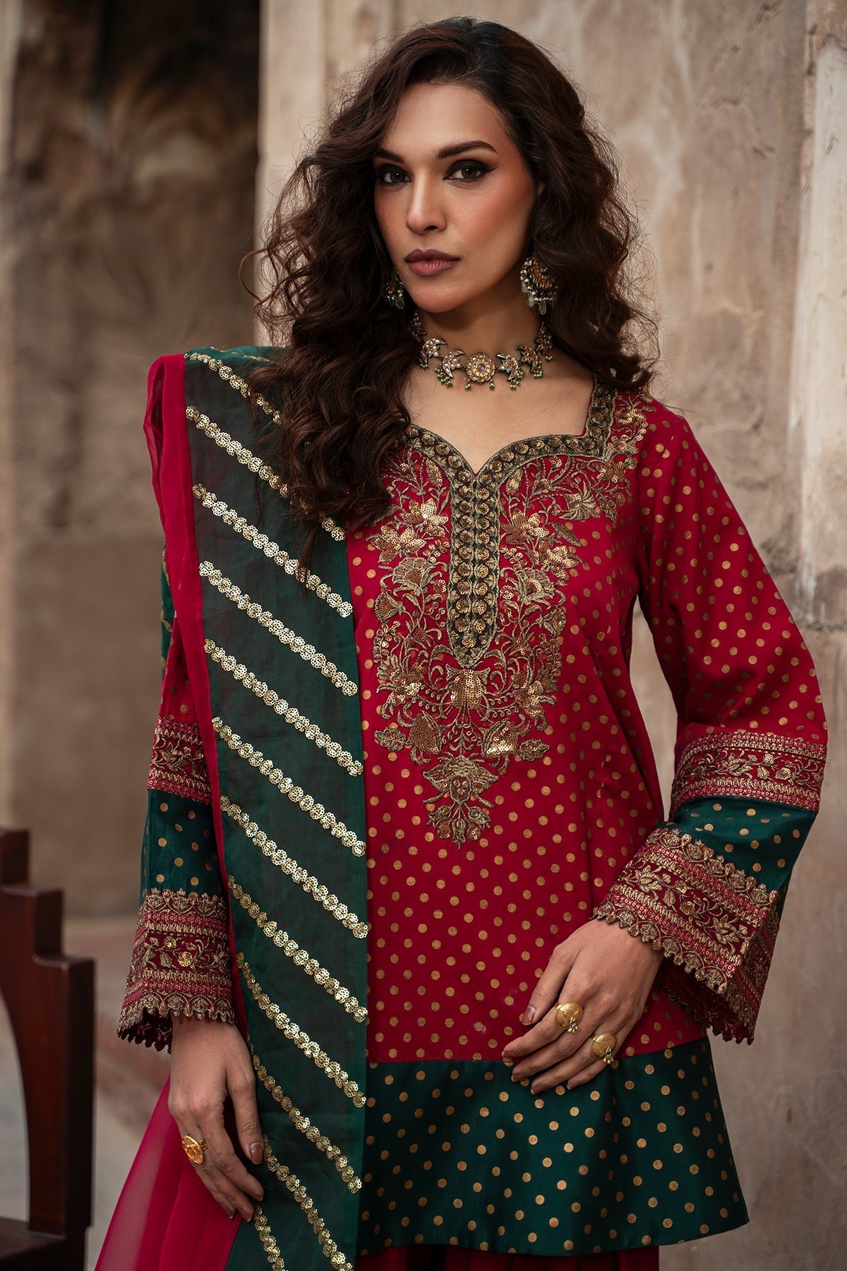 Charizma | Festive Pret  | CMA-6-343 - House Of Hania