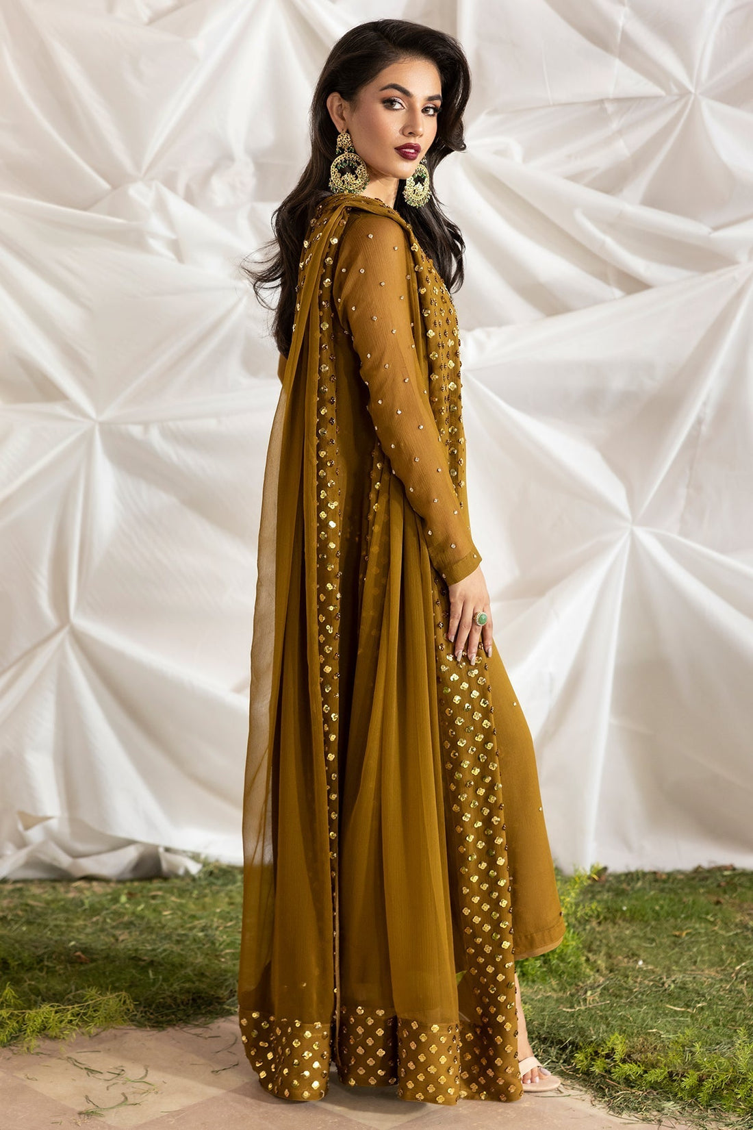 Charizma | Fumee Luxury Chiffon | CMA-5-046A - House Of Hania