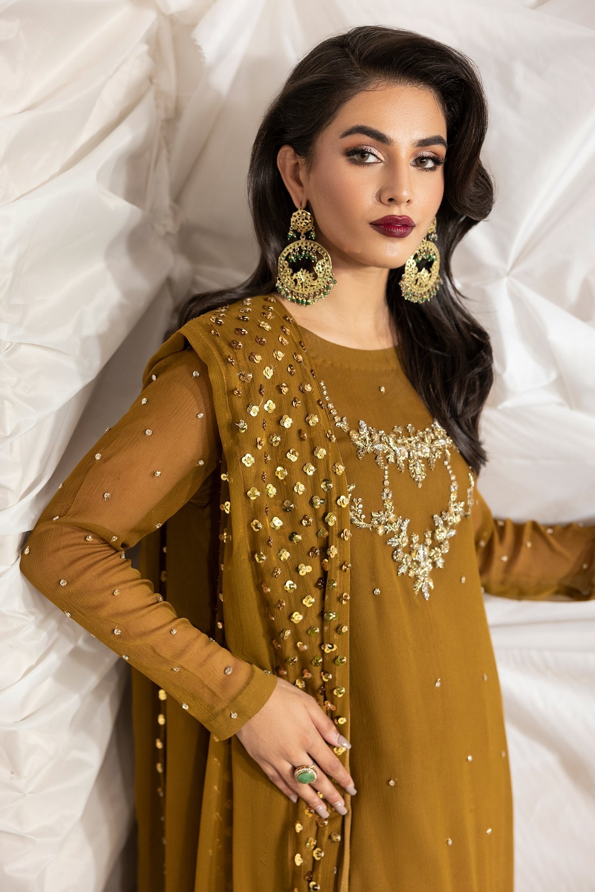 Charizma | Fumee Luxury Chiffon | CMA-5-046A - House Of Hania