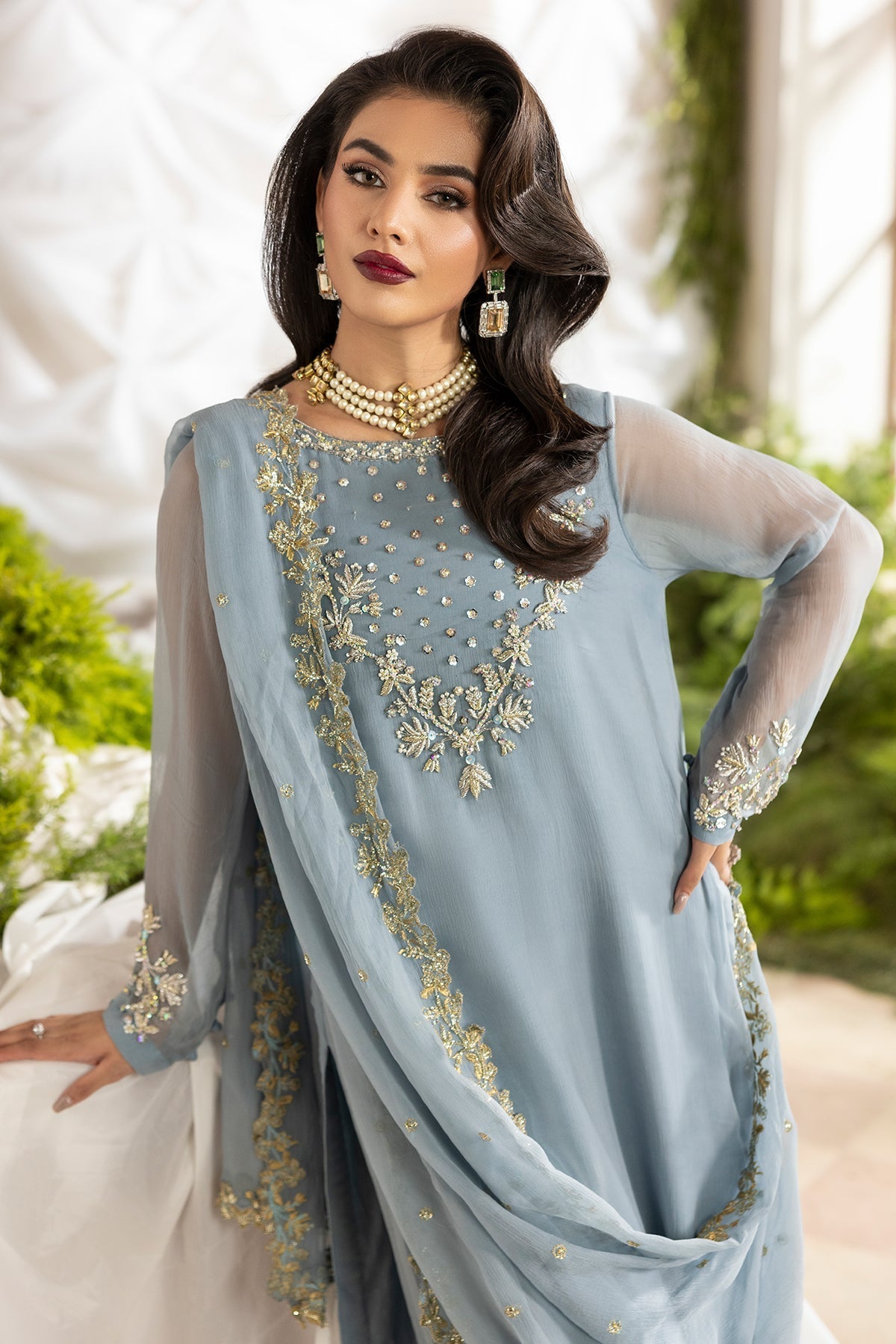 Charizma | Fumee Luxury Chiffon | CMA-5-100 - House Of Hania
