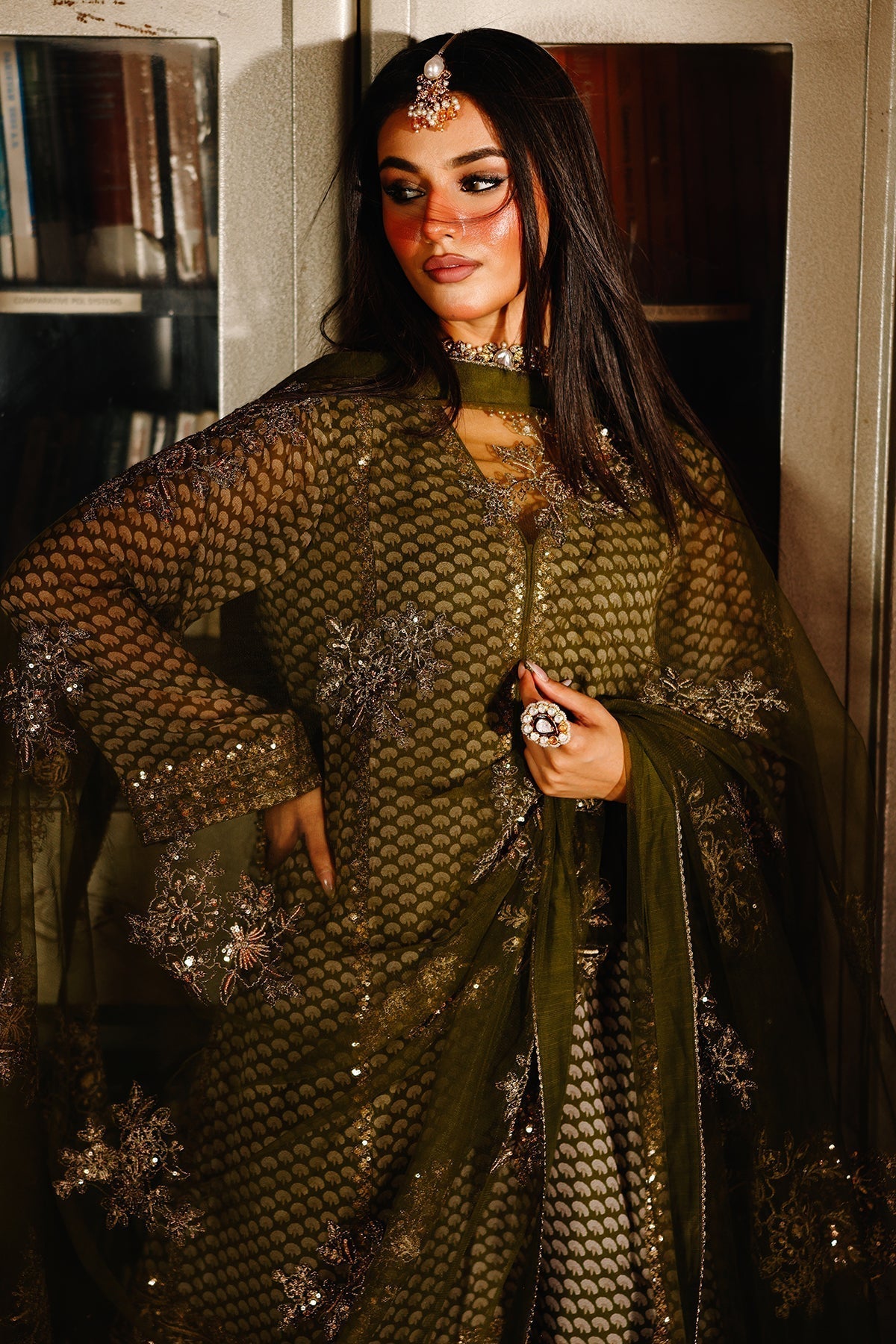Charizma | Fumee Luxury Chiffon |  CMA-5-114A - House Of Hania
