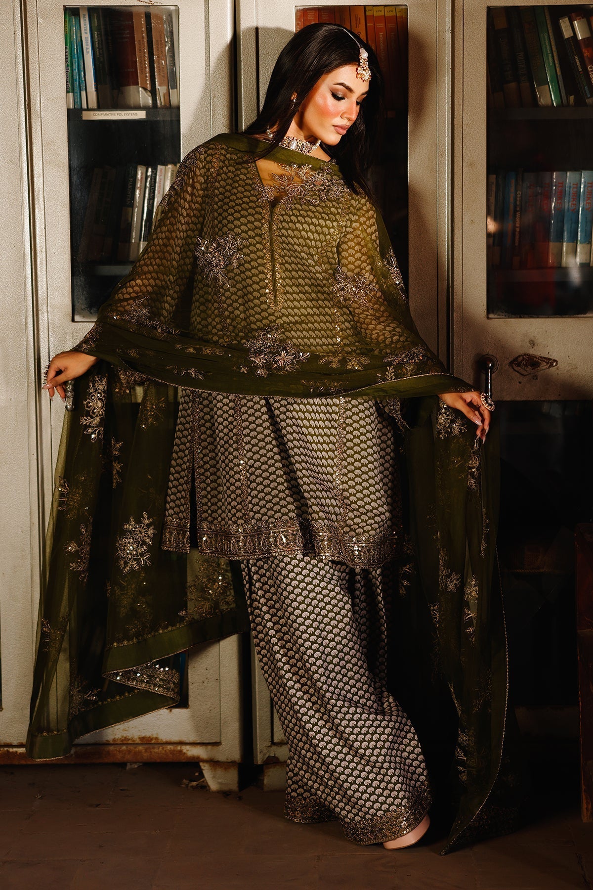 Charizma | Fumee Luxury Chiffon |  CMA-5-114A - House Of Hania