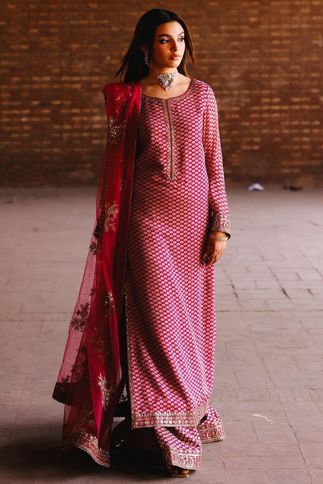 Charizma | Fumee Luxury Chiffon |  CMA-5-115A - House Of Hania