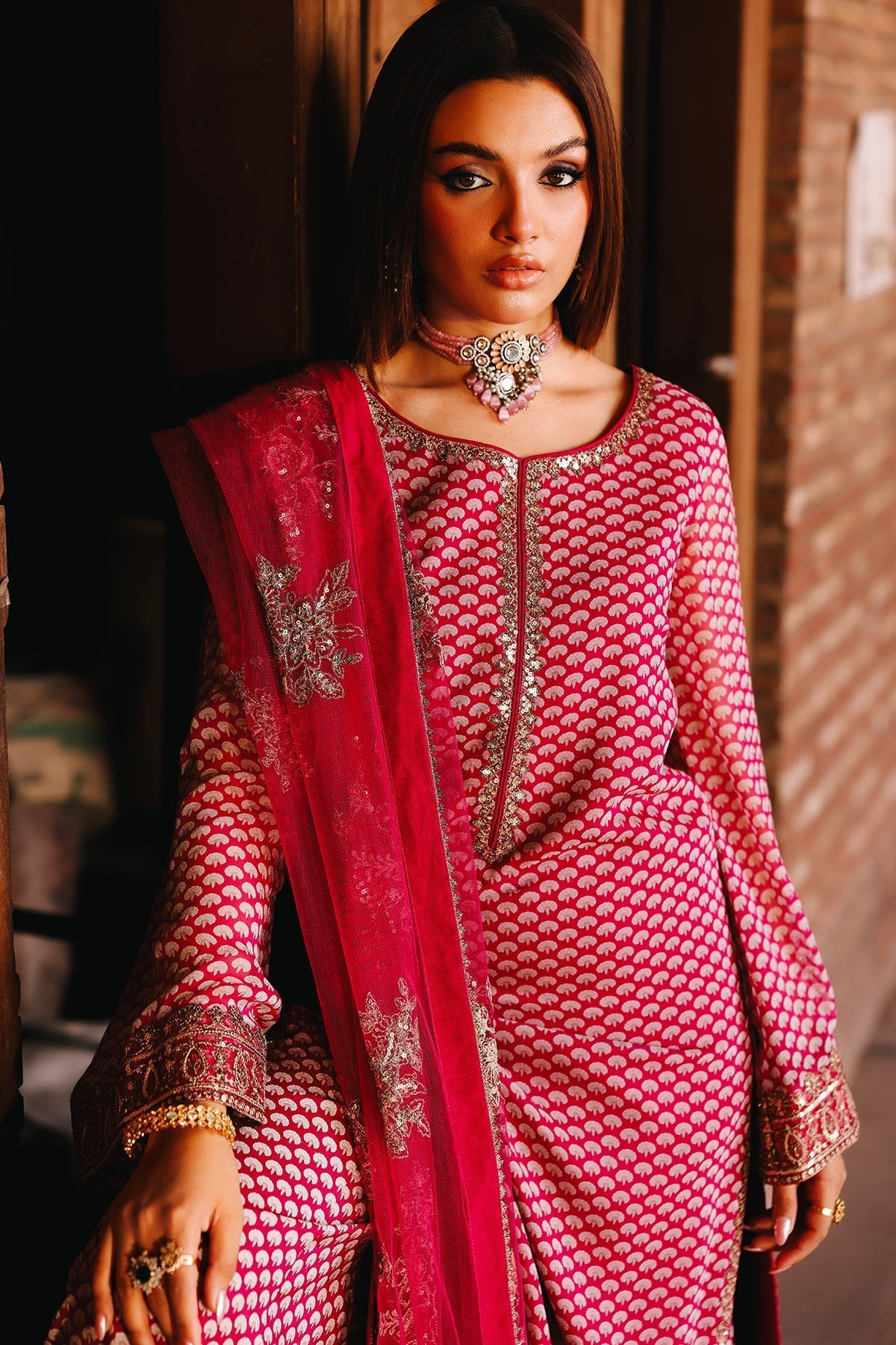 Charizma | Fumee Luxury Chiffon |  CMA-5-115A - House Of Hania