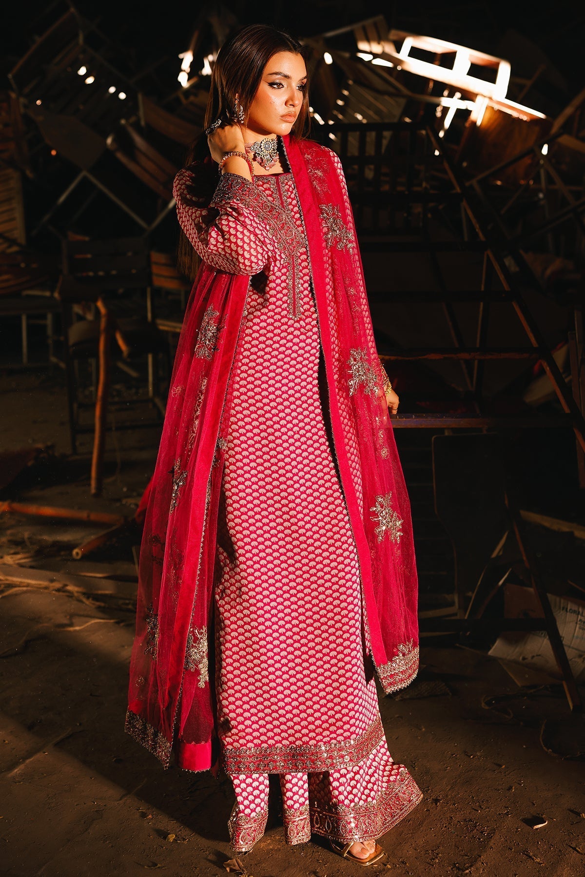 Charizma | Fumee Luxury Chiffon |  CMA-5-115A - House Of Hania